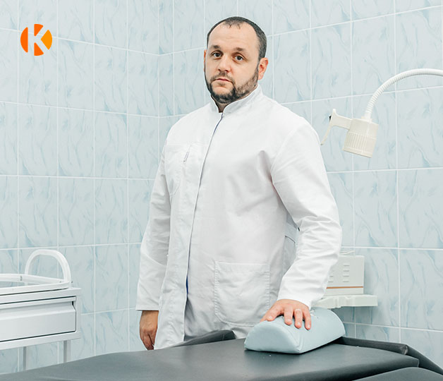 Врач в процедурном кабинете